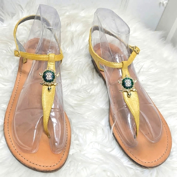 Pilcro and the Letterpress T-Strap Sandals with Ankle Strap Women's Sz 10M🌴 - Picture 1 of 5